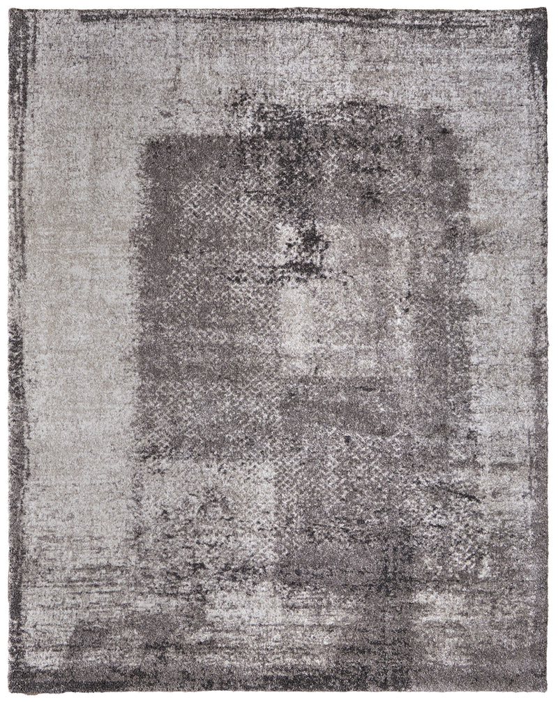 Skyview Modern Abstract, Gray/Black/Taupe