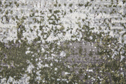 Cadiz Modern Ikat, Gray/Green/Silver