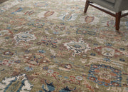 Pearson Traditional Persian, Green/Ivory/Blue