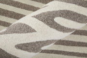 Kimball Transitional Abstract, Taupe/Ivory