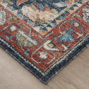 Pearson Traditional Medallion, Blue/Red/Ivory