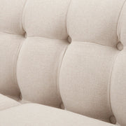 Jack - Modern Tuxedo Tufted Sofa