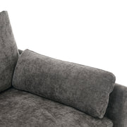 Cozy Upholstered Cushion Loveseat Sofa For Living Room