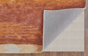 Anya Transitional Abstract, Red/Orange/Ivory