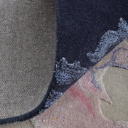 Kawai Modern Abstract, Pink/Blue/Ivory