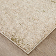 Pearson Modern Abstract, Ivory/Green/Brown