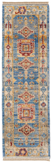 Fillmore Traditional Geometric, Blue/Yellow/Red