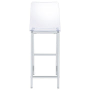 Bar Stools (Set of 2) - Clear