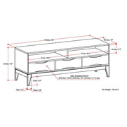 Harper - Handcrafted TV Media Stand