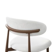 47.24' Round Dining Table (Serves 2–4) with Two Dining Chairs Blends modern and farmhouse styles, featuring a double-tiered storage shelf, suitable for dining rooms or living spaces.Walnut