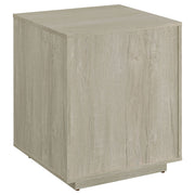 Loomis - 3 Drawer Home Office File Cabinet - White / Gray