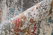 Cadiz Modern Abstract, Gray/Red/Blue