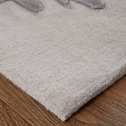 Anya Transitional Abstract, Ivory/Gray/Taupe