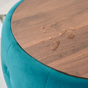 Nesting Ottomans 2 Piece With Tray, 4 In 1 Function