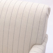 Sylvia - Striped Arm Chair - Natural