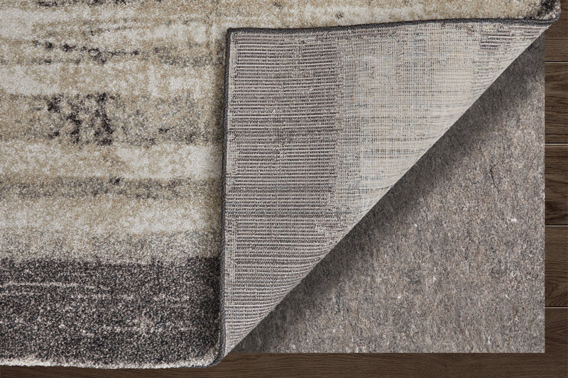 Skyview Modern Abstract, Gray/Ivory/Taupe