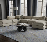 Kawai Modern Abstract, Blue/Green/Gray
