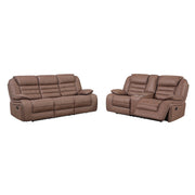 LUCIUS BROWN RECLINING SOFA