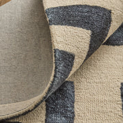 Lorrain Modern Geometric, Tan/Black