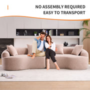 Luxe Curve 110' Sofa