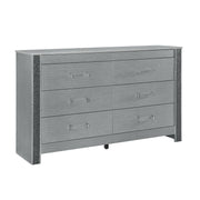 Lorenzo - 5 Piece Bedroom Set With Glittered Detailing