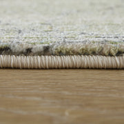 Sonora Modern Abstract, Green/Tan/Ivory
