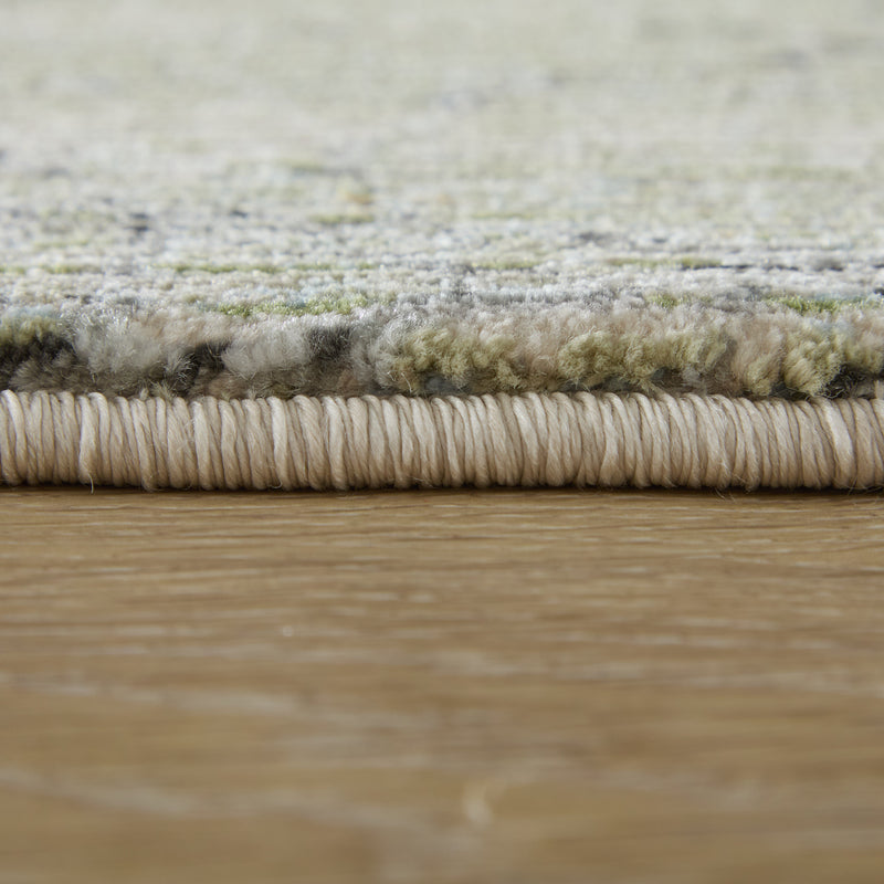 Sonora Modern Abstract, Green/Tan/Ivory