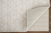 Redford Transitional Solid, Ivory/Gray