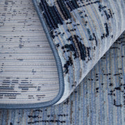 Sonora Modern Abstract, Blue/Black