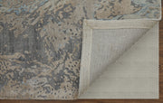 Zarah Modern Watercolor, Gray/Tan/Blue