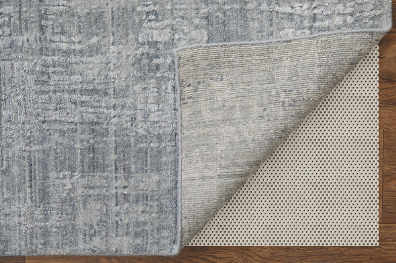 Eastfield Modern Abstract, Blue/Silver