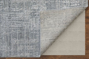 Eastfield Modern Abstract, Blue/Silver