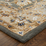 Prescott Traditional Floral & Botanical, Taupe/Tan/Ivory
