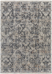 Kaia Transitional Distressed, Ivory/Gray/Taupe