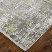 Cadiz Modern Abstract, Green/Gray/Ivory