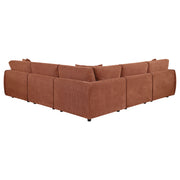 Logan Coral 5-piece Modular Sectional Sofa