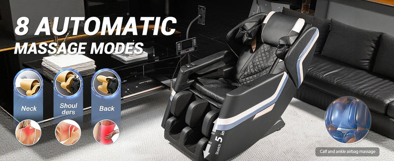 Massage Chair Recliner with Zero Gravity with Full Body Air Pressure