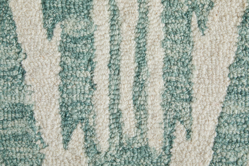 Wallace Modern Chevron, Blue/White