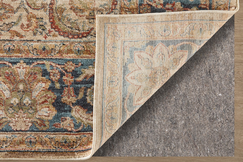Pearson Traditional Persian, Ivory/Tan/Blue