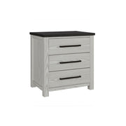 Avery - King Bedroom Set With Bookcase Headboard, Low Profile Bed, Spacious Drawers - Beige
