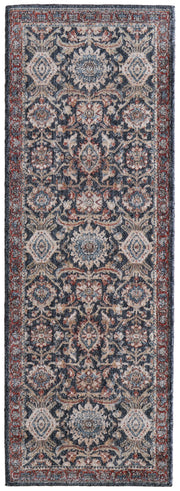 Pearson Traditional Medallion, Blue/Red/Ivory