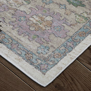 Dartmouth Transitional Floral & Botanical, Ivory/Brown/Blue