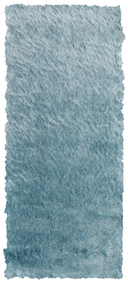 Indochine Modern Solid, Blue/Silver