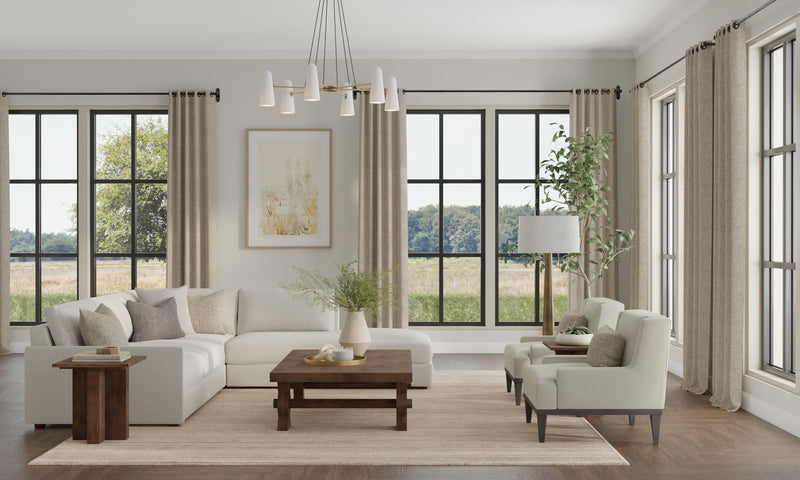 Lakewood Modern Solid, Tan/Brown/Gray