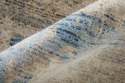 Sonora Modern Abstract, Taupe/Ivory/Blue