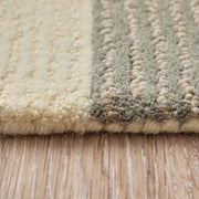 Maguire Transitional Abstract, Taupe/Black