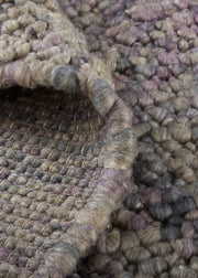 Berkeley Transitional Abstract, Purple/Taupe/Gray