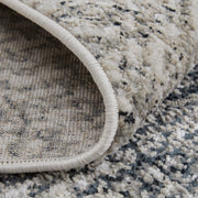 Micah Modern Abstract, Ivory/Gray/Blue