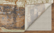 Clio Modern Abstract, Brown/Blue/Ivory