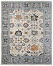 Springfield Traditional Floral & Botanical, Blue/Gray/Ivory